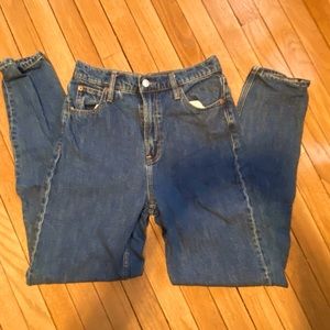 Dark wash denim Gap jeans